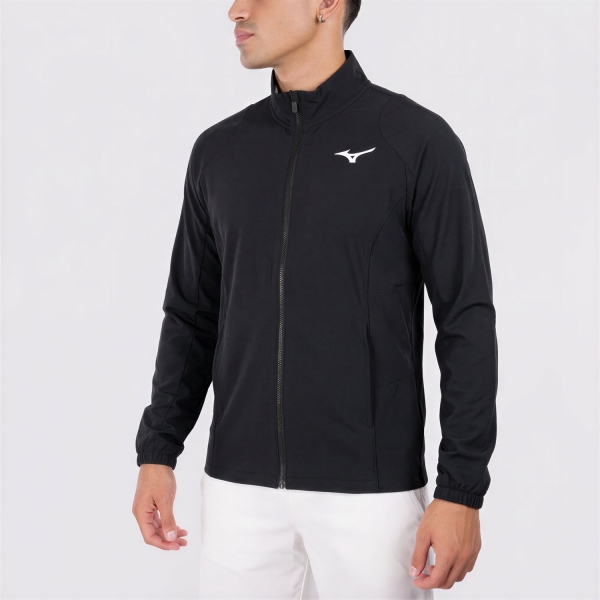 Men's Padel Jacket Mizuno Frontier Shadow Jacket  Black 62GED00209