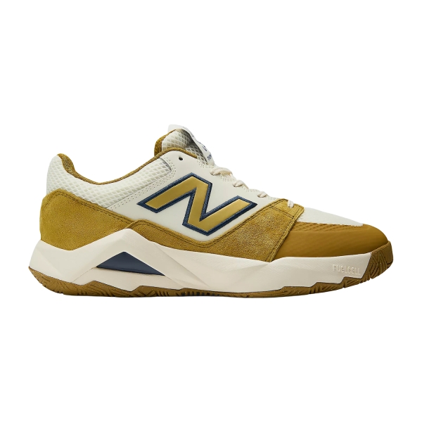 Men's Padel Shoes New Balance FuelCell Coco Delray v2  Angora/Basil Oil MCOD2C9
