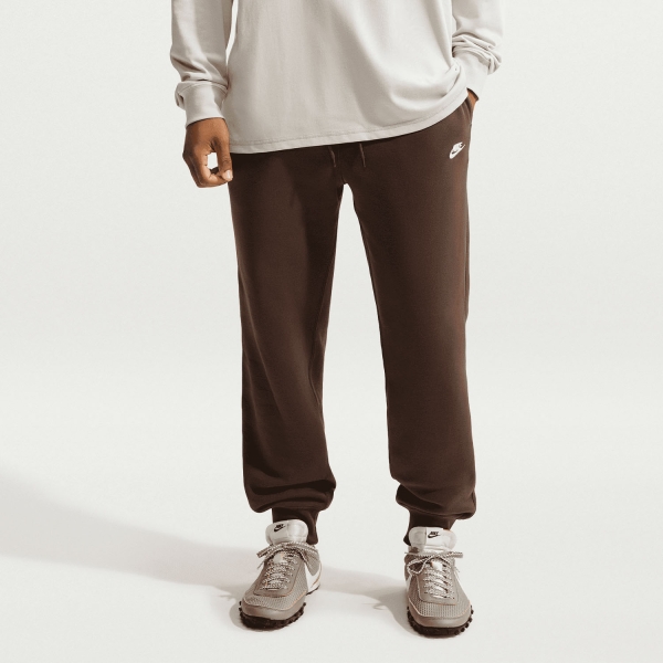 Pantalone e Tight Padel Uomo Nike Club Pantaloni  Baroque Brown/White FN3787237