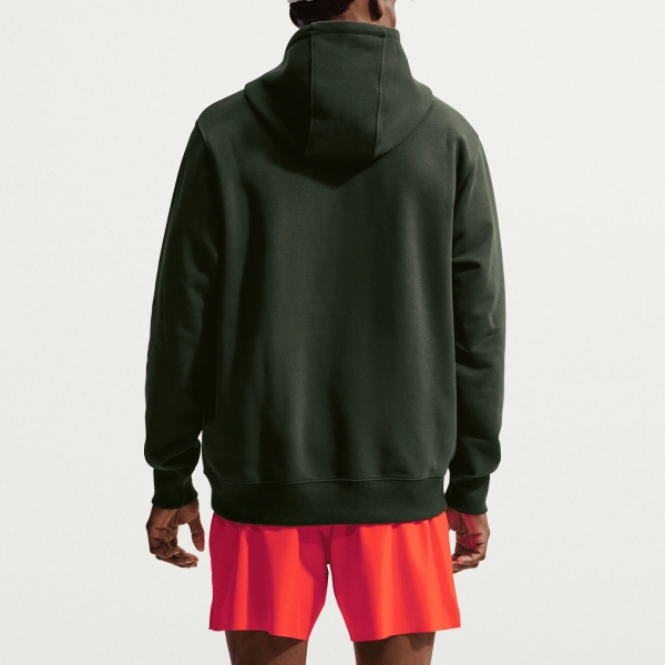 Nike Court Dri-FIT Hoodie - Black Spruce/White
