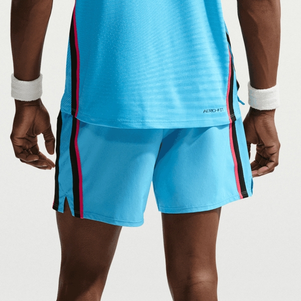 Nike Court Slam Dri-FIT 6in Shorts - Baltic Blue/Black
