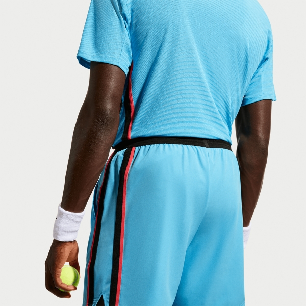 Nike Court Slam Dri-FIT 6in Shorts - Baltic Blue/Black