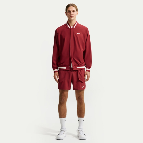 Nike Court Slam Jannik Jacket - Team Red/Pale Ivory