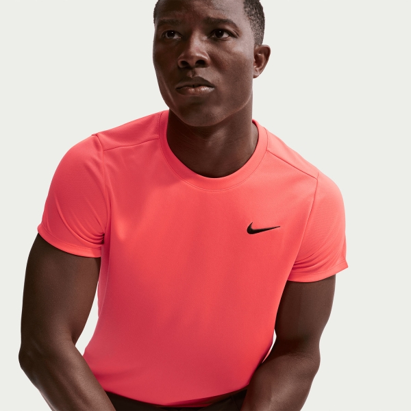 Nike Court Victory T-Shirt - Bright Crimson/Black