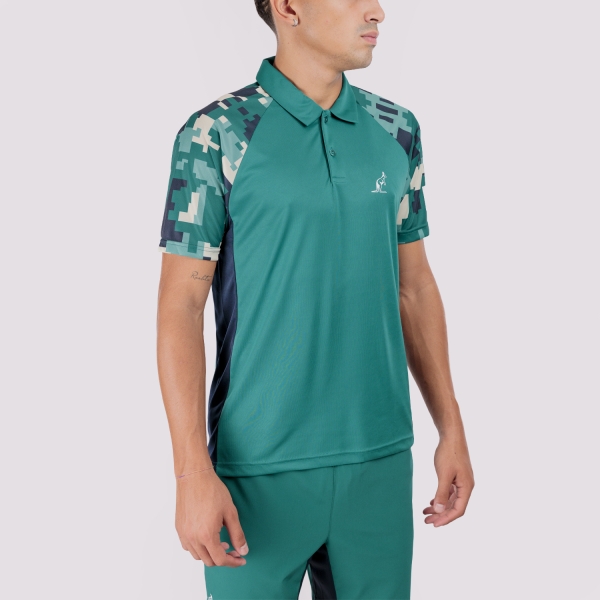 Men's Padel Polo Australian Tactics Polo  Everglades TEUPO0040772