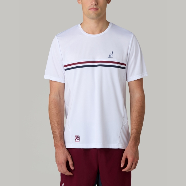 Men's T-Shirt Padel Australian Perfect TShirt  Bianco/Blu TEUTS0099002A
