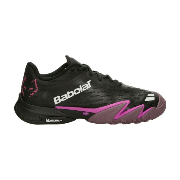Zapatillas Padel Hombre Babolat Premura 3 Juan Lebron  Black/Plum 3A0Z26C9082055