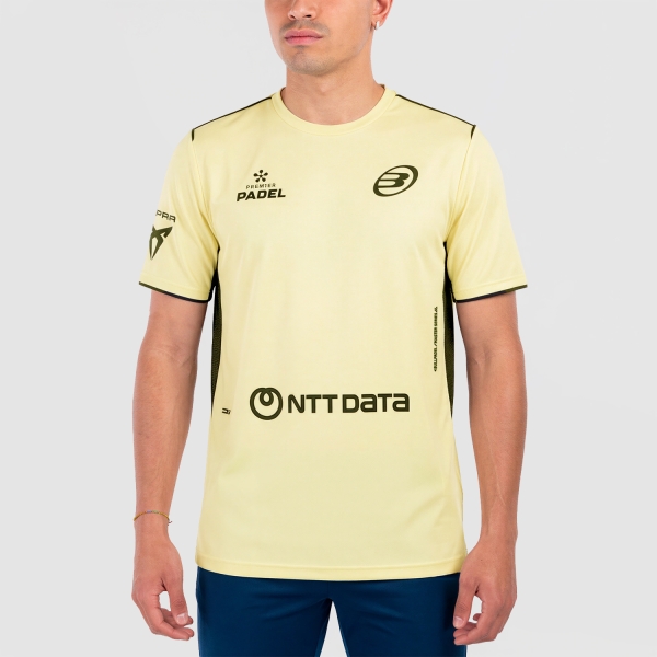 Maglietta Padel Uomo Bullpadel Mensa TL Maglietta  Amarillo Vigore 449381123