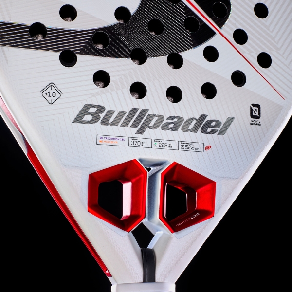 Bullpadel Hack 05 Padel - White/Black