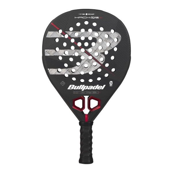 Pala Bullpadel Pro Bullpadel Hack 05 HYB Padel  Black/Silver 497234