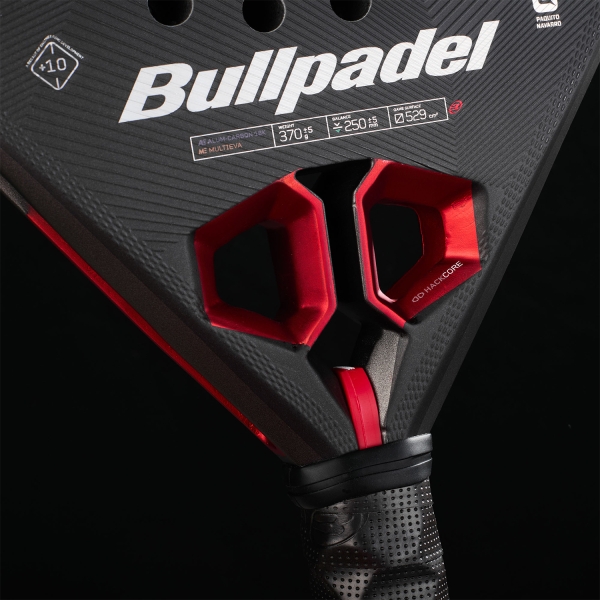 Bullpadel Hack 05 HYB Padel - Black/Silver