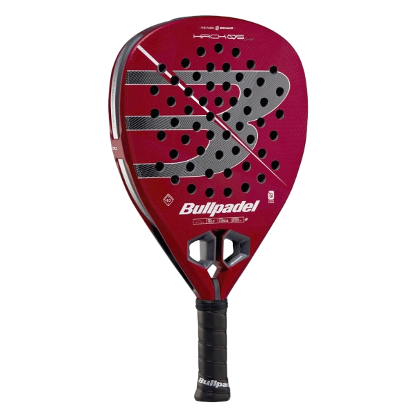 Bullpadel Hack 05 CMF Padel - Red/Black