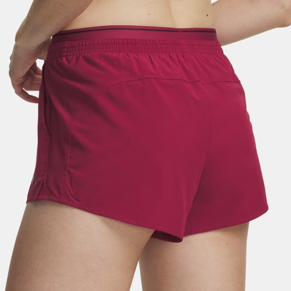 Under Armour Vanish Woven 3in Shorts - Claret/Ox Blood
