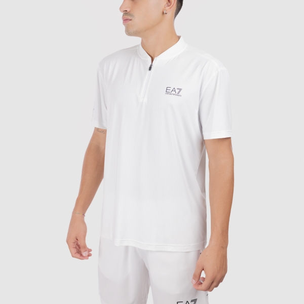 Polo Padel Hombre EA7 Pro Classic Polo  White 7M002487AF13689U0002