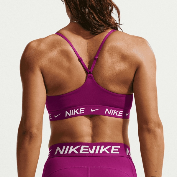 Nike Indy Swoosh Sports Bra - True Berry