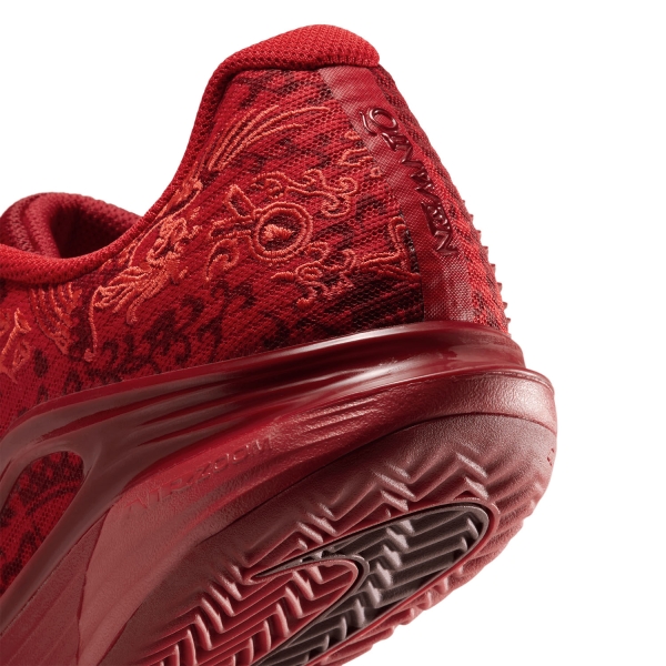 Nike Vapor 12 Clay Qinwen Zheng - University Red/Metallic Gold/Tough Red