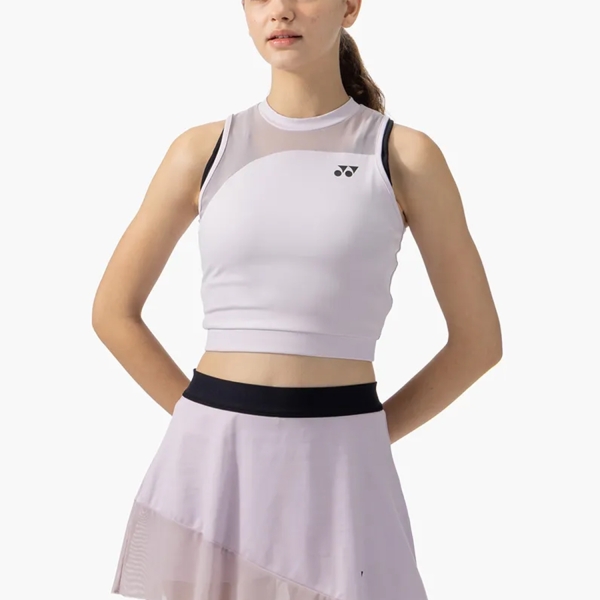 Women's Padel Tank Yonex Tournament New York Top  Pale Lilac ABDTY20931PL