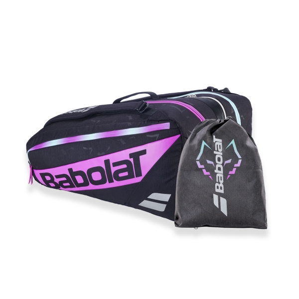 Babolat RH Pro Juan Lebrón Bolsa - Black/Purple/Light Green