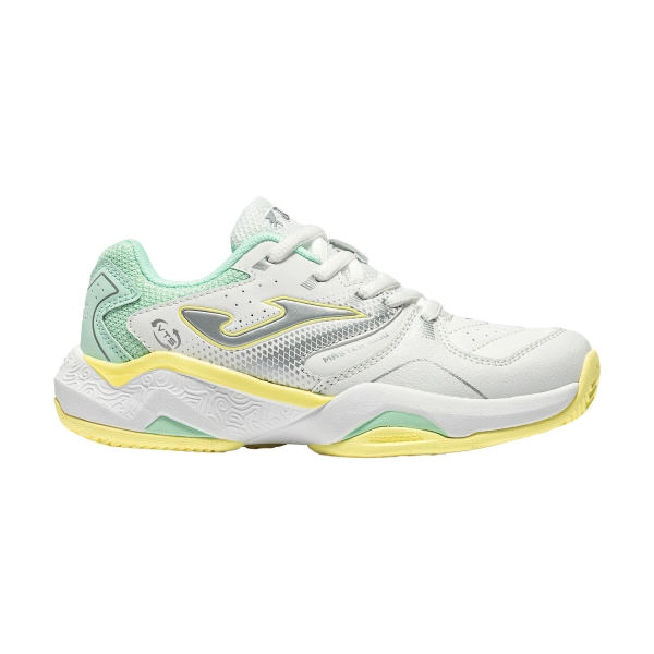 Scarpe Padel Bambini Joma Master 1000 Bambini  White/Turquoise JMATS2632C