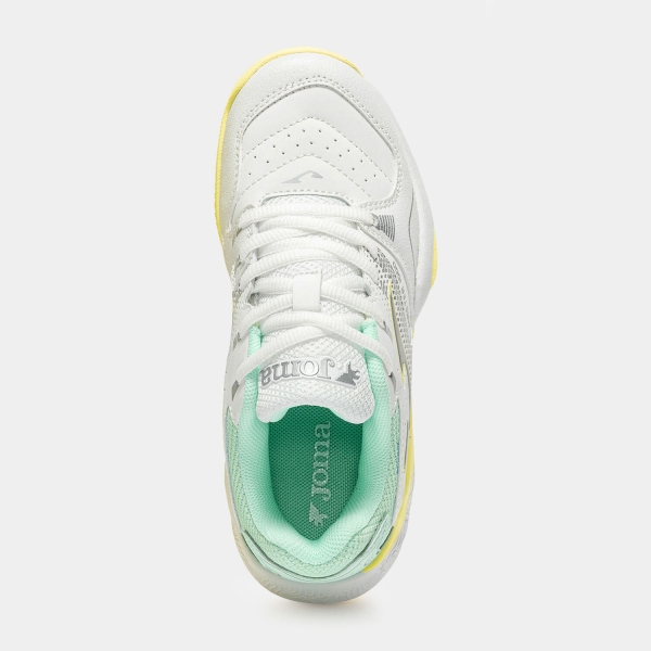 Joma Master 1000 Niños - White/Turquoise