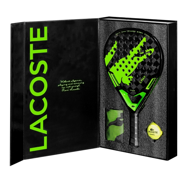 Lacoste L.MAX Padel - Noir/Vert