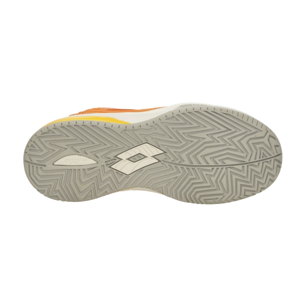 Lotto Mirage 200 II All Round Bambini - Flame Orange/All White/Ray Yellow