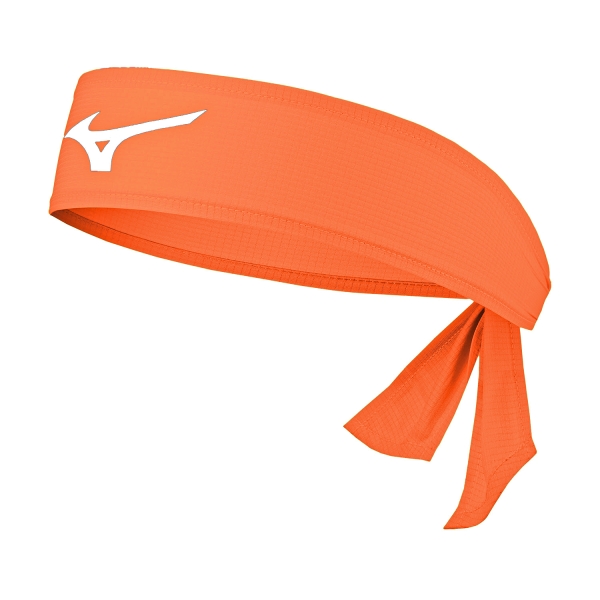 Padel Headband Mizuno Pro Headband  Lava Orange K2GWCR95Z55