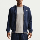 Nike Club Fleece Felpa - Obsidian/White Nike Club Fleece Felpa - Obsidian/White