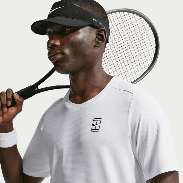 Nike Court Advantage Dri-FIT Maglietta - White/Black