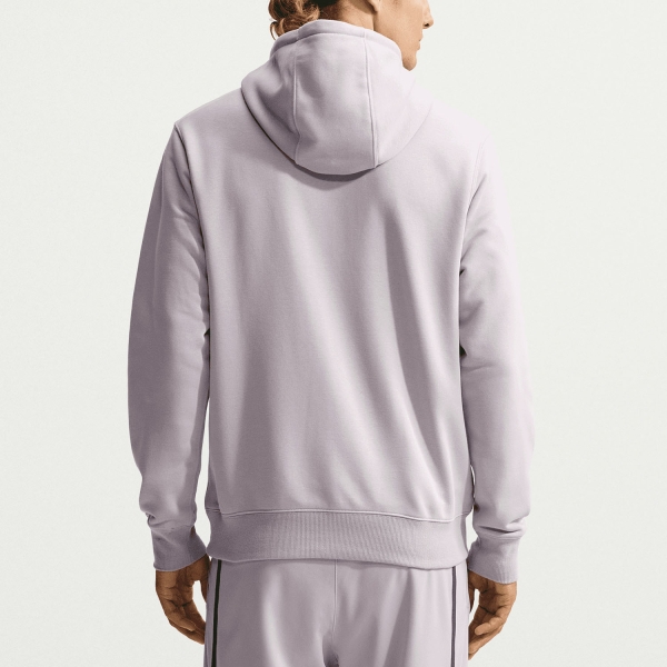 Nike Court Dri-FIT Heritage Hoodie - Silver Lilac/Taupe Grey