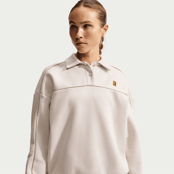 Nike Court Pro Sweatshirt - Light Orewood Brown