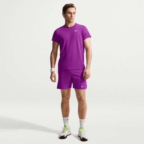 Nike Court Victory Maglietta - Bold Berry/White