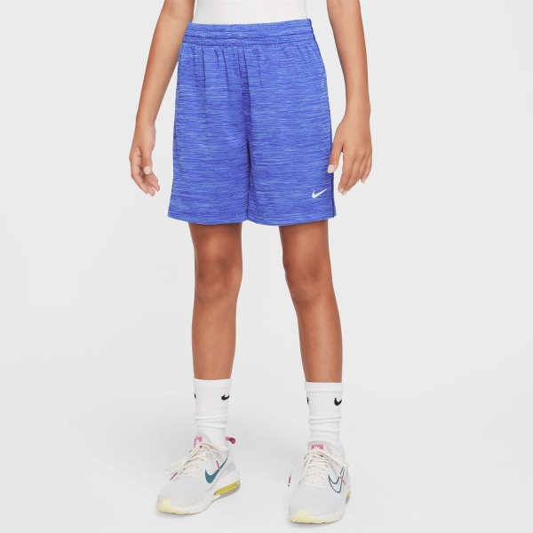 Nike Dri-FIT 5in Shorts Niños - Game Royal/University Blue/White