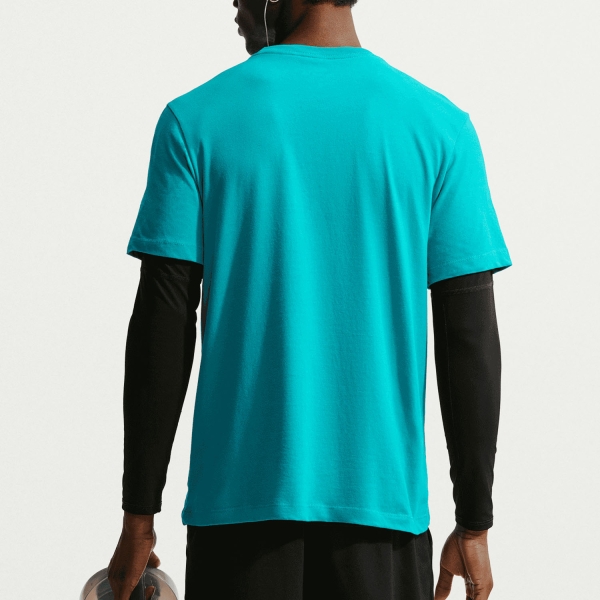 Nike Dri-FIT Court Logo Maglietta - Energy/Black