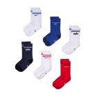 Nike Everyday Graphic x 6 Calze Bambini - White/Navy/Red Nike Everyday Graphic x 6 Calze Bambini - White/Navy/Red