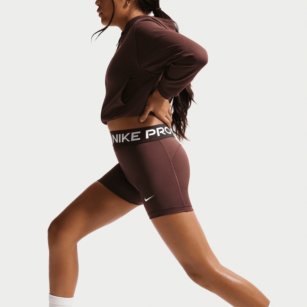 Nike Pro 3.5in Shorts Niña - Mystic Dates/White