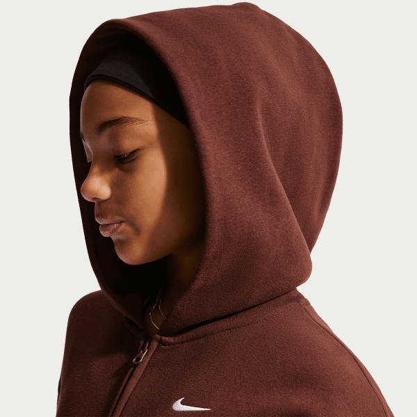 Nike Studio Fleece Sudadera Niña - Mystic Dates/White