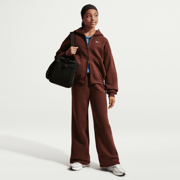 Nike Studio Fleece Sudadera Niña - Mystic Dates/White
