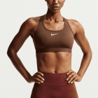Nike Swoosh Dri-FIT Sujetador Deportivo - Cacao Wow/White Nike Swoosh Dri-FIT Sujetador Deportivo - Cacao Wow/White