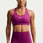 Nike Swoosh Dri-FIT Sujetador Deportivo - True Berry/White Nike Swoosh Dri-FIT Sujetador Deportivo - True Berry/White