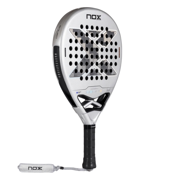 NOX AT10 Genius 12K Alum XTREM 2027 Padel - Silver/Black