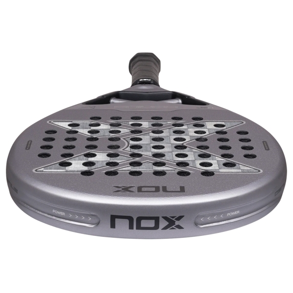 NOX AT10 Genius 18K Alum 2027 Padel - Silver/Black