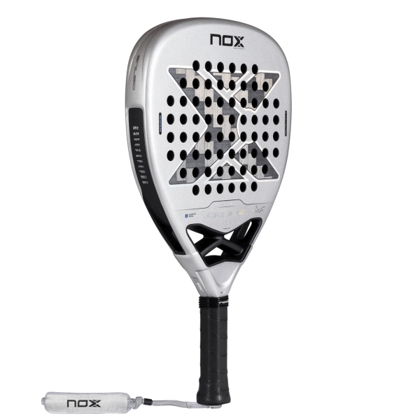 NOX AT10 Genius Attack 12K Alum XTREM Padel - Silver/Black