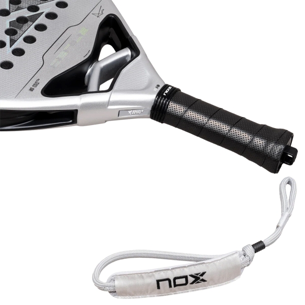 NOX AT10 Genius Attack 12K Alum XTREM Padel - Silver/Black