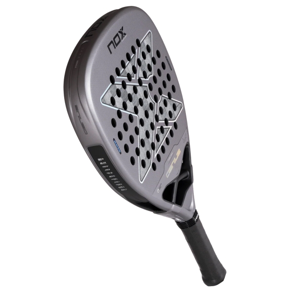 NOX AT10 Genius Attack 18K Alum Padel - Silver/Black