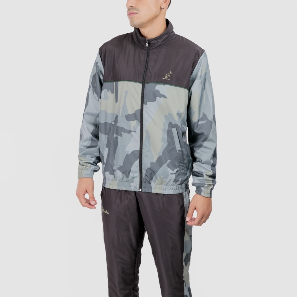 Traje Padel Hombre Australian Baseline Flow Camo Chandal  Nero SWUTU0173003