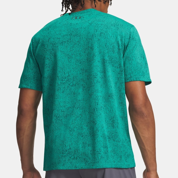 Under Armour Tech Novelty T-Shirt - Geode Green/Black