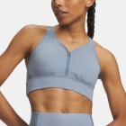 Under Armour Vanish Elite Mesh Top - Blue Wind/Metallic Silver