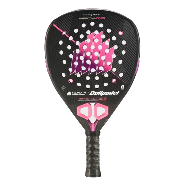 Bullpadel LTD Collection Padel Racket Bullpadel Hack 05 Milano Padel  Black/Purple 449357