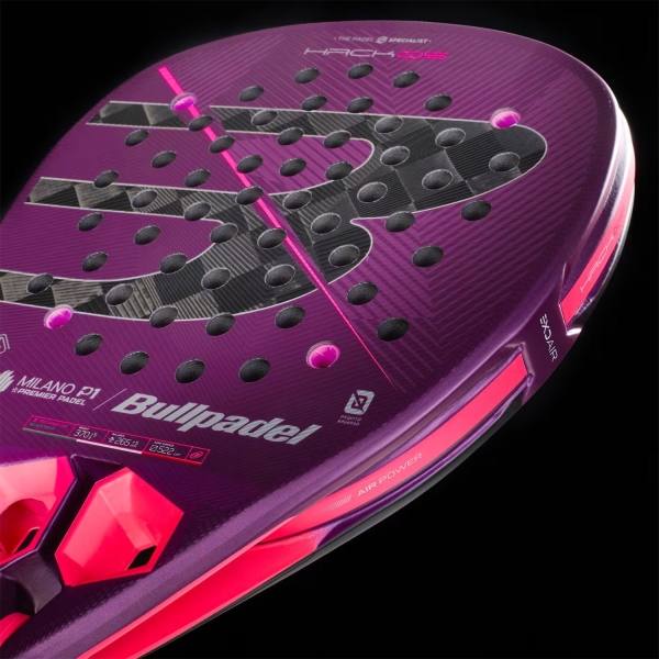 Bullpadel Hack 05 Milano Padel - Black/Purple
